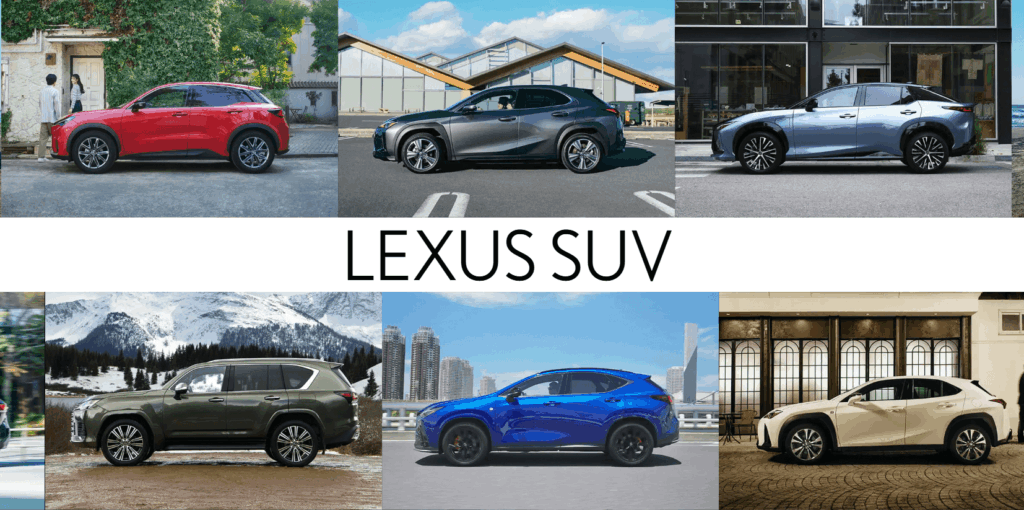 レクサスSUV（公式サイトより引用）